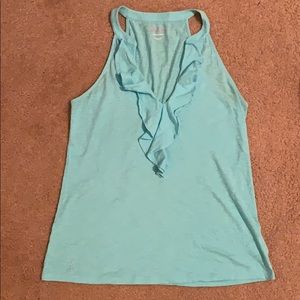 Lilly Pulitzer Shaw Top Shorely Blue - Sz M